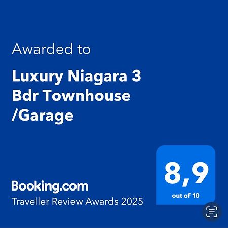 Luxury Niagara 3 Bdr Townhouse /Garageアパートメント エクステリア 写真